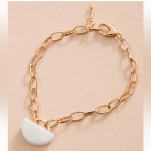 Noonday Collection marble Locked Link Bracelet